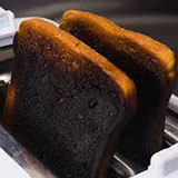 burnt toast