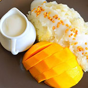 mango and sticky rice