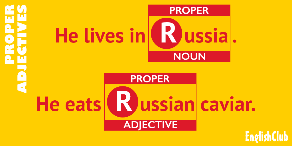 proper adjectives