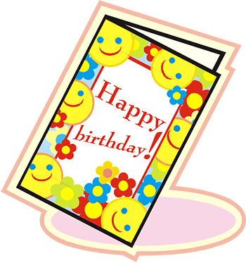 birthday card