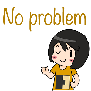 No problem