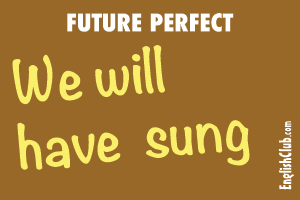 Future Perfect tense