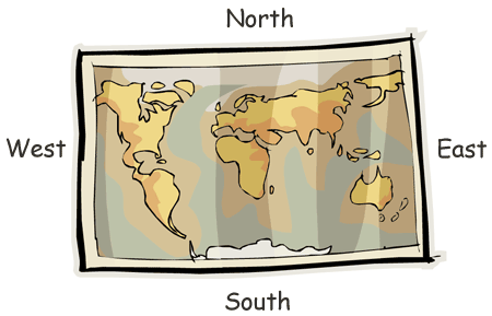 world map